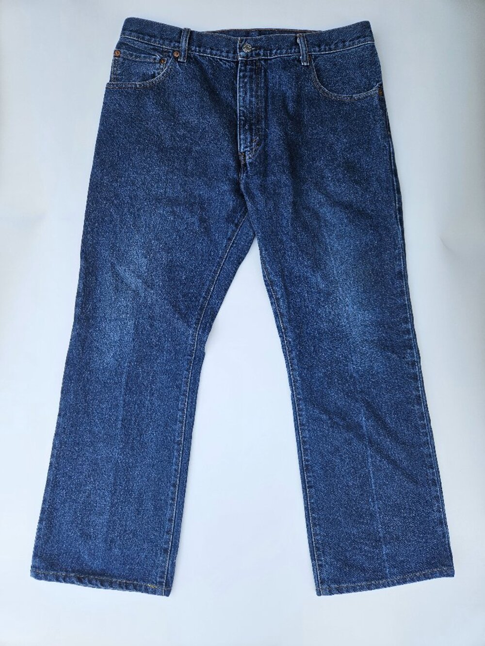 Levi's 517 Men's Boot Cut Jeans 36x30 Medium Wash Blue Denim Cotton